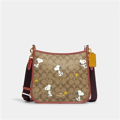 coach peanuts handbags|snoopy coach purse outlet.